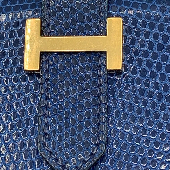 $1️⃣5️⃣0️⃣0️⃣HERMES Lizard Skin Bearn Wallet - Picture 3 of 10